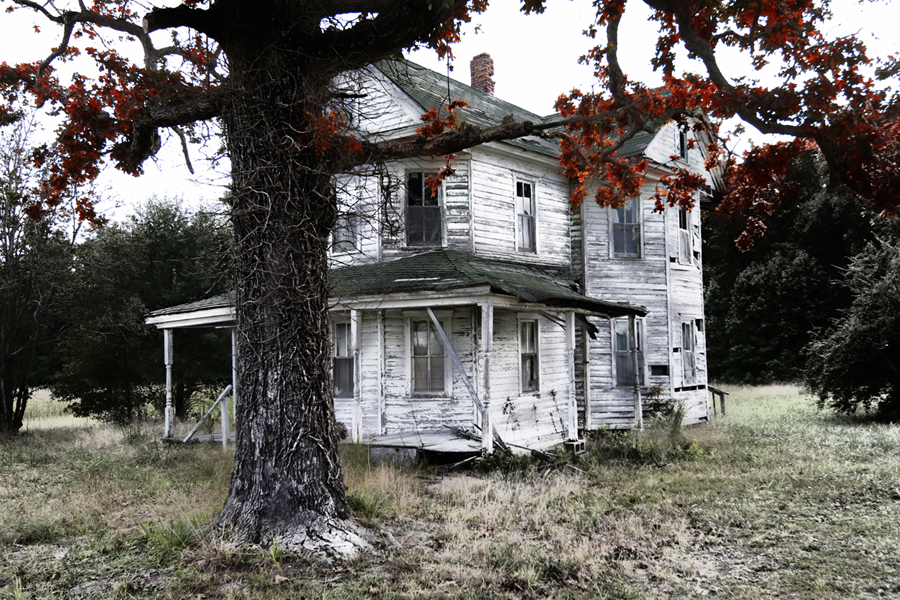 Spooky abandon house