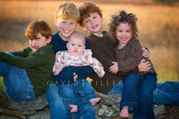 family portraits Loudoun County 