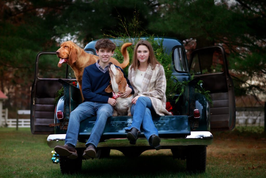 Old truck photo session leesburg