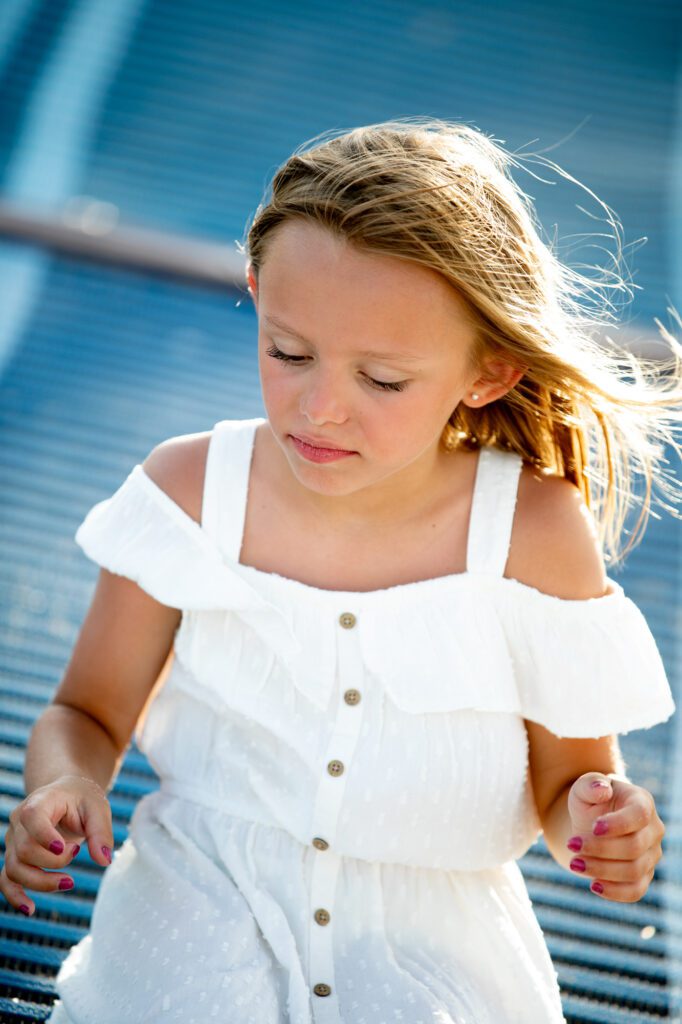 Bright sun photo session, turning light into something beautiful on the beaches of Duck, NC